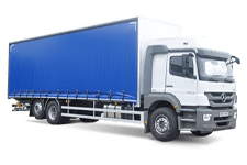 Minibus Hire York - 26 Tonne Curtain Side Truck - Truck hire York
